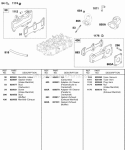 Exhaust Manifold Intake Manifold Diagram and Parts List for 589447-0310-99  Briggs and Stratton Engine